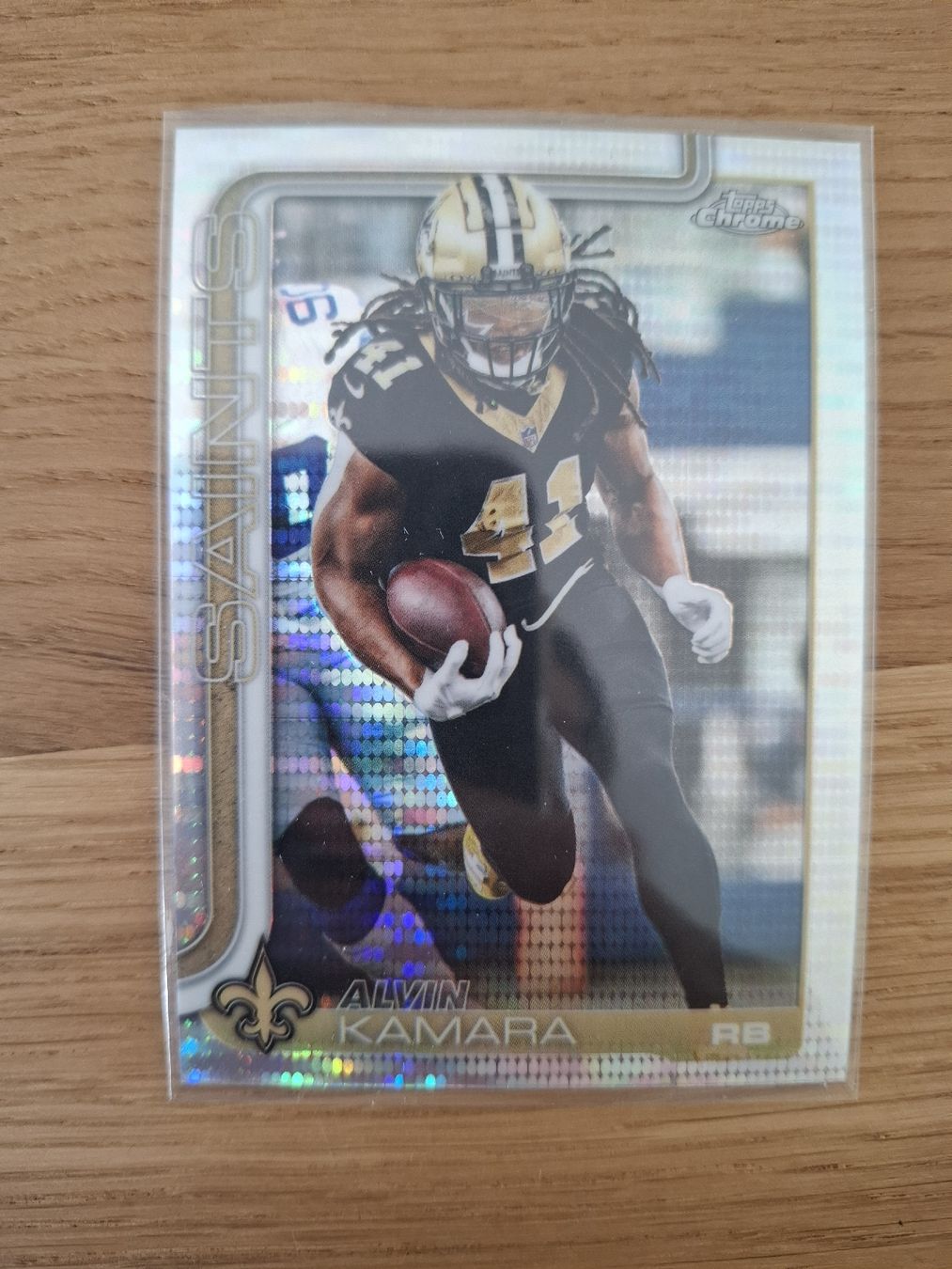 Topps Carte collezionabili: Topps NFL Alvin Kamara #215 Silver pulsar – Nuovo (secondo la descrizione) da Uznach venduto da Dennis.kuster
