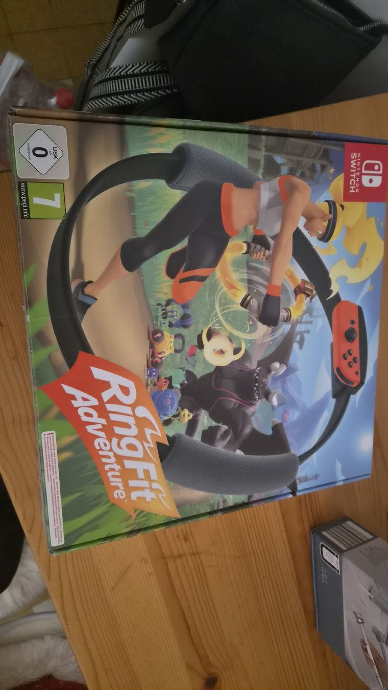 Nintendo Giochi: Nintendo Switch Ring Fit Adventure Spiel mit Rinng gebraucht – Usato da Basel venduto da gio_d9qn