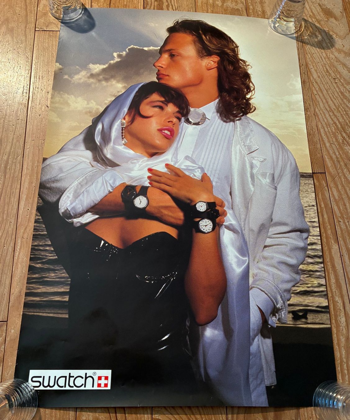 Foto & Immagini: SWATCH Werbe Plakat Poster - Nr. 14 – Usato da Meinisberg venduto da duveen 1
