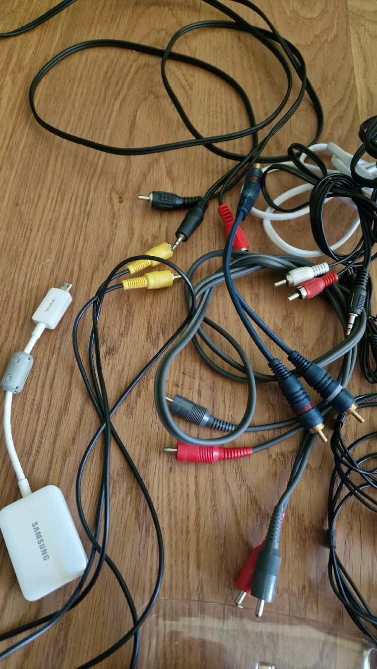 Kabel: Kabel-Satz: HDMI, Cinch, Klinke , Glas, Audio – Neu (gemäss Beschreibung) aus Urtenen-Schönbühl von Saints67 3