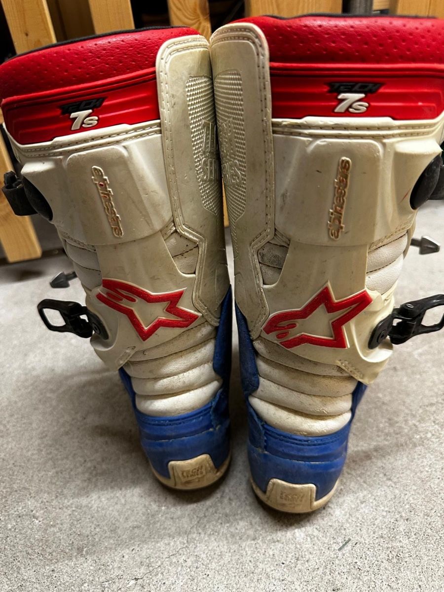 Alpinestars Schuhe für Jungen: Alpinestars Tech 7S Bottes Moto Cross 35,5 – Gebraucht aus Sion von v24_6zkp 2