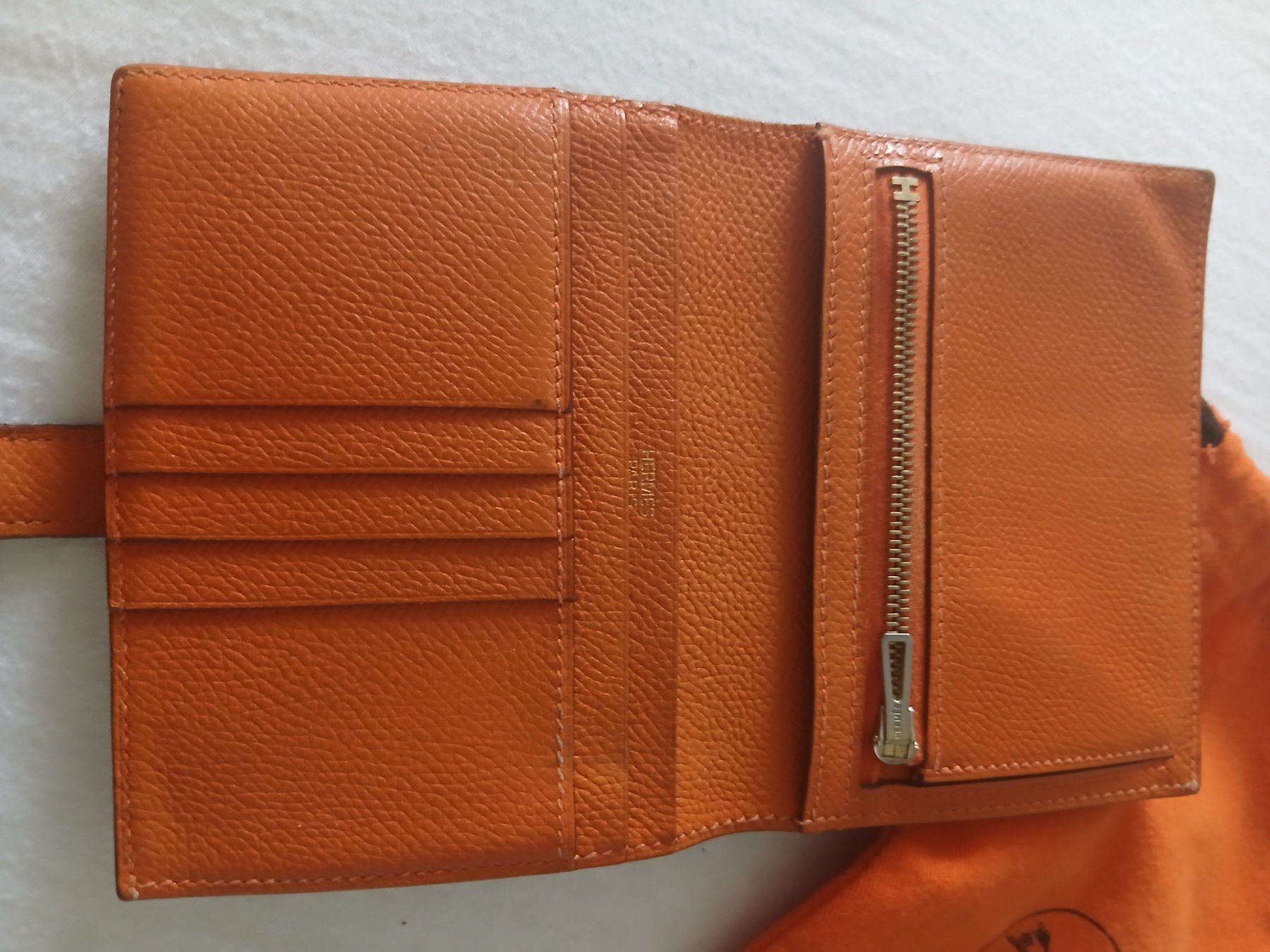 Hermès Portamonete: Hermes portemonnaie Bearn – Usato da Genève venduto da GenevaLuxury 6