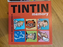 Tintin Memory Card Game, 36 Characters, Complete Set