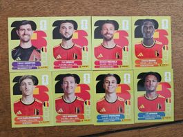 Panini Sticker WM 2026 - BEL 2/5/6/10/12/14/18/19