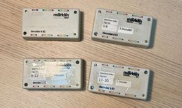 4er-Konvolut Märklin k83 Decoder 6083 / 60830 Weichendecoder