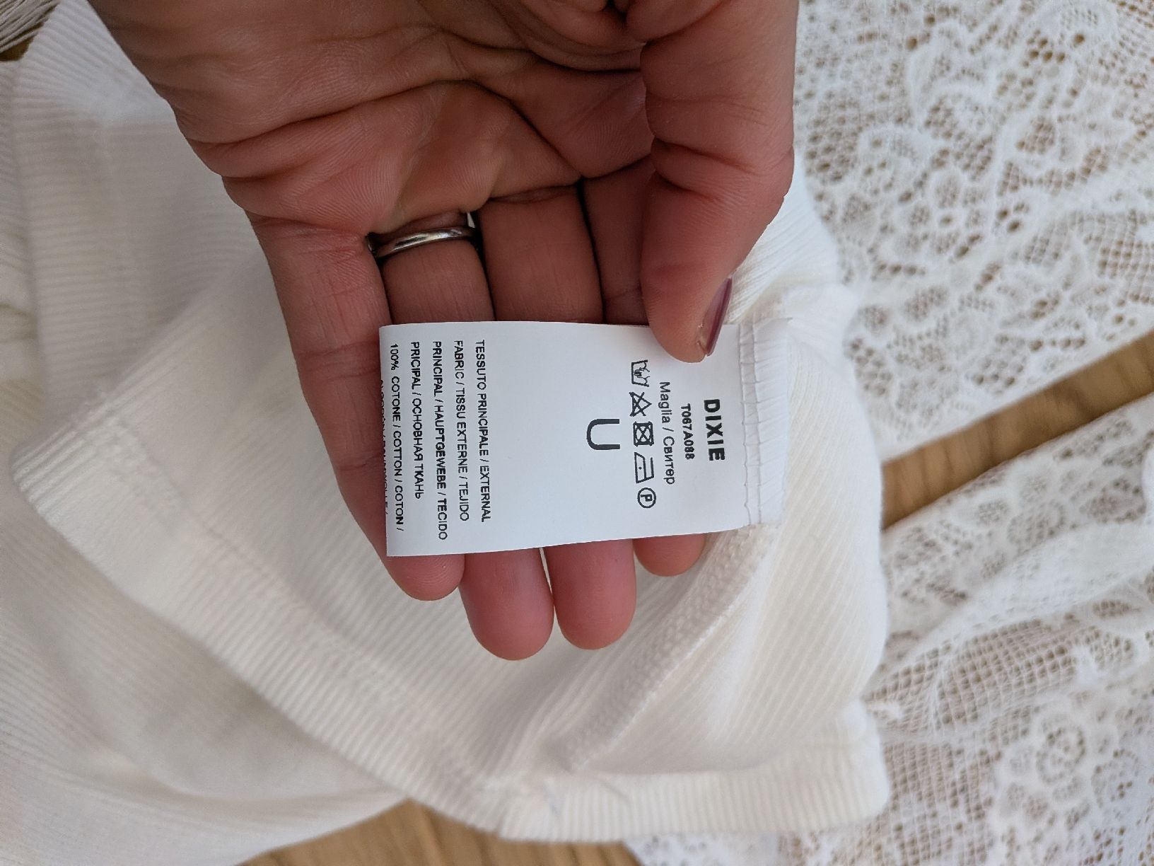 Tops: NEU: Dixie Fransen Top mit Spitze – Neu und originalverpackt aus Eschenbach SG von SanFranciscoCalifornia 3