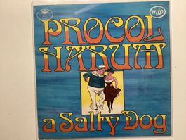 Procol Harum LP - Salty Dog (Cover wellig)