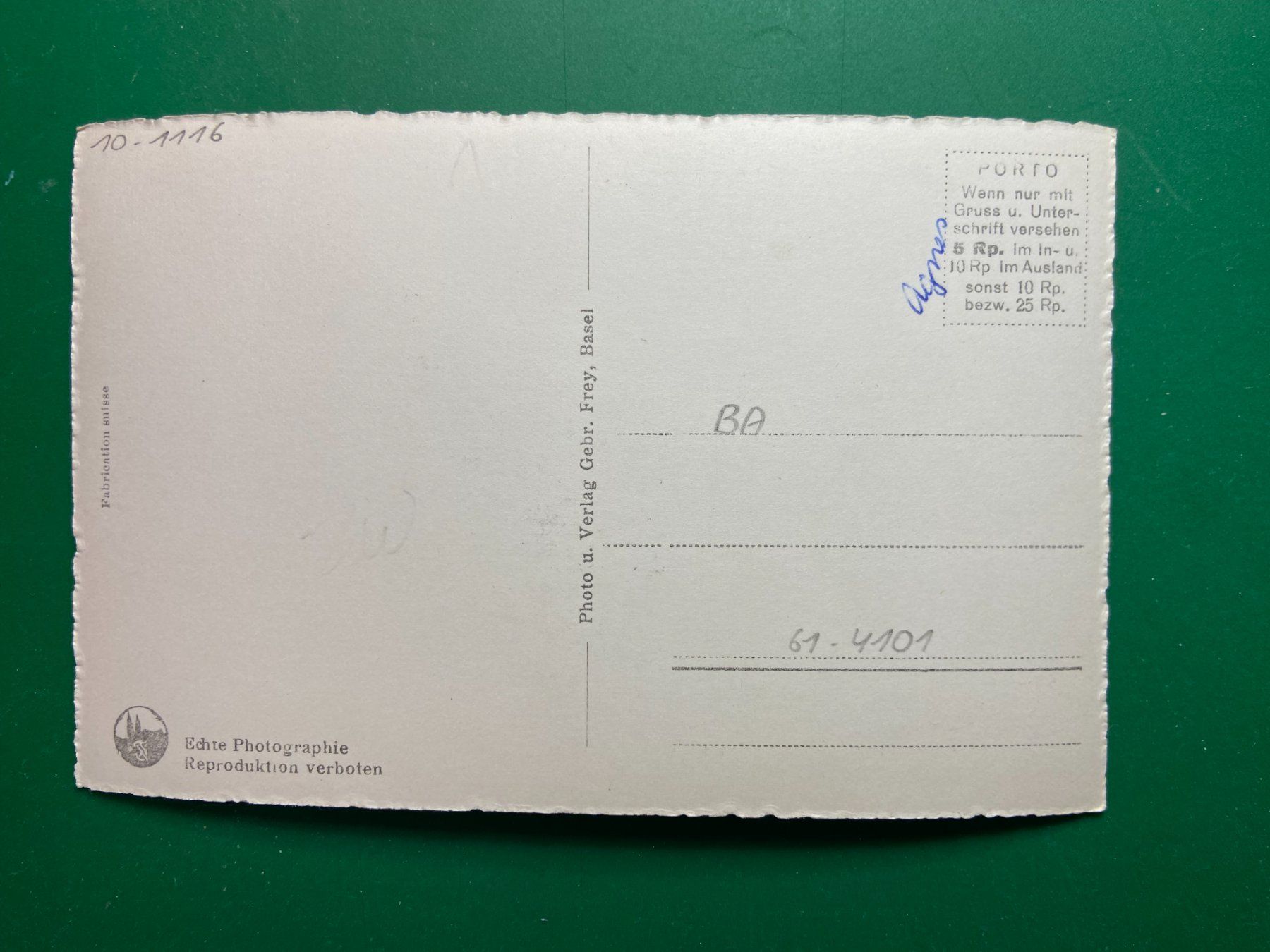 Cartoline postali: Basel - St. Antoniuskirche – Usato da Steg VS venduto da danwer74 1