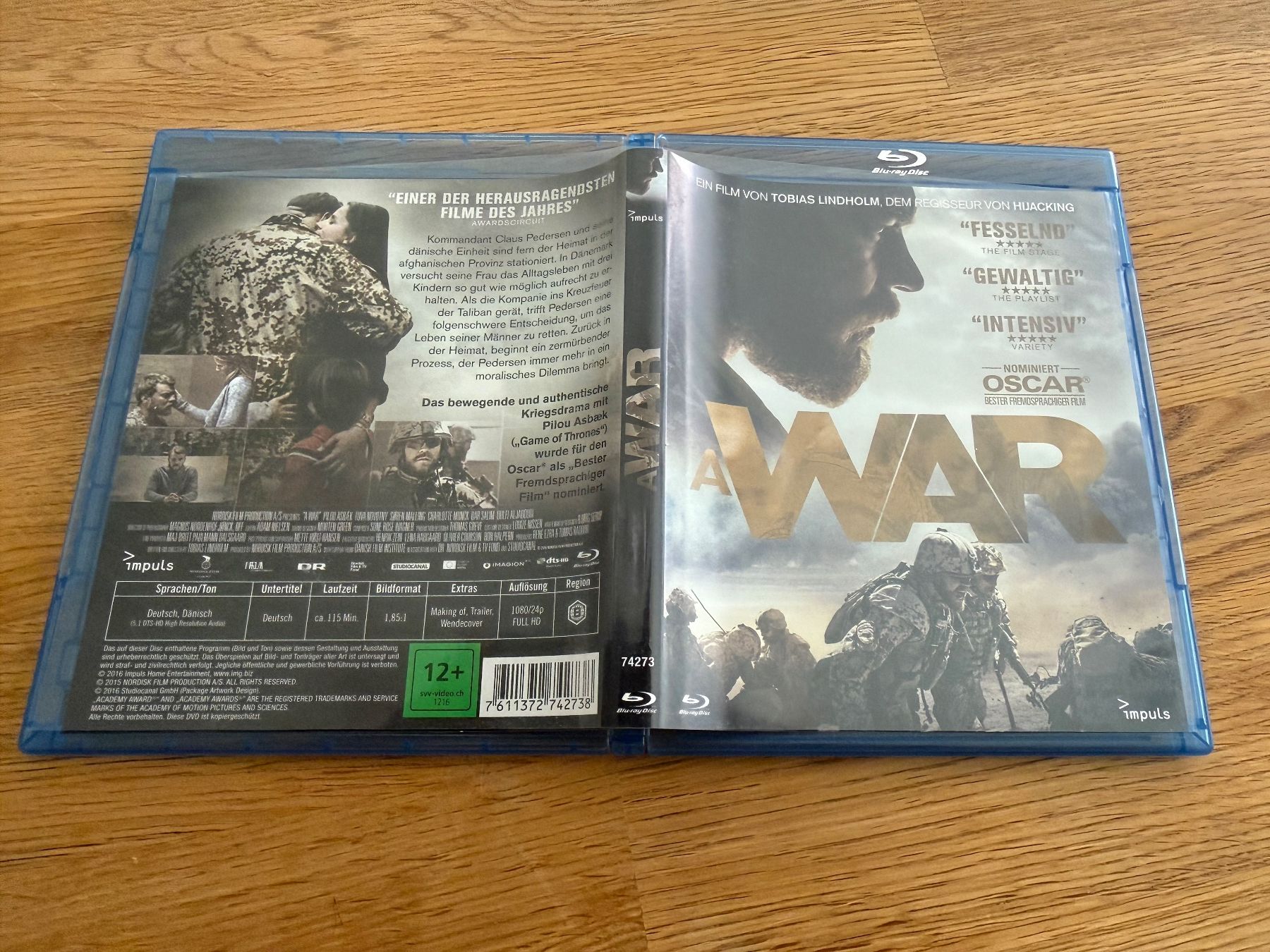 Tous les DVDs: A War   Blu-ray – D'occasion à Oftringen par CatchMeIfYouCan68