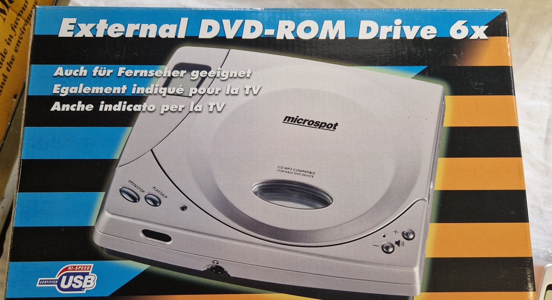 Lecteur multimedia & Streamer: EXTERNAL DVD ROM DRIVE – Neuf (Voir description) à Bilten par Mic2022 1