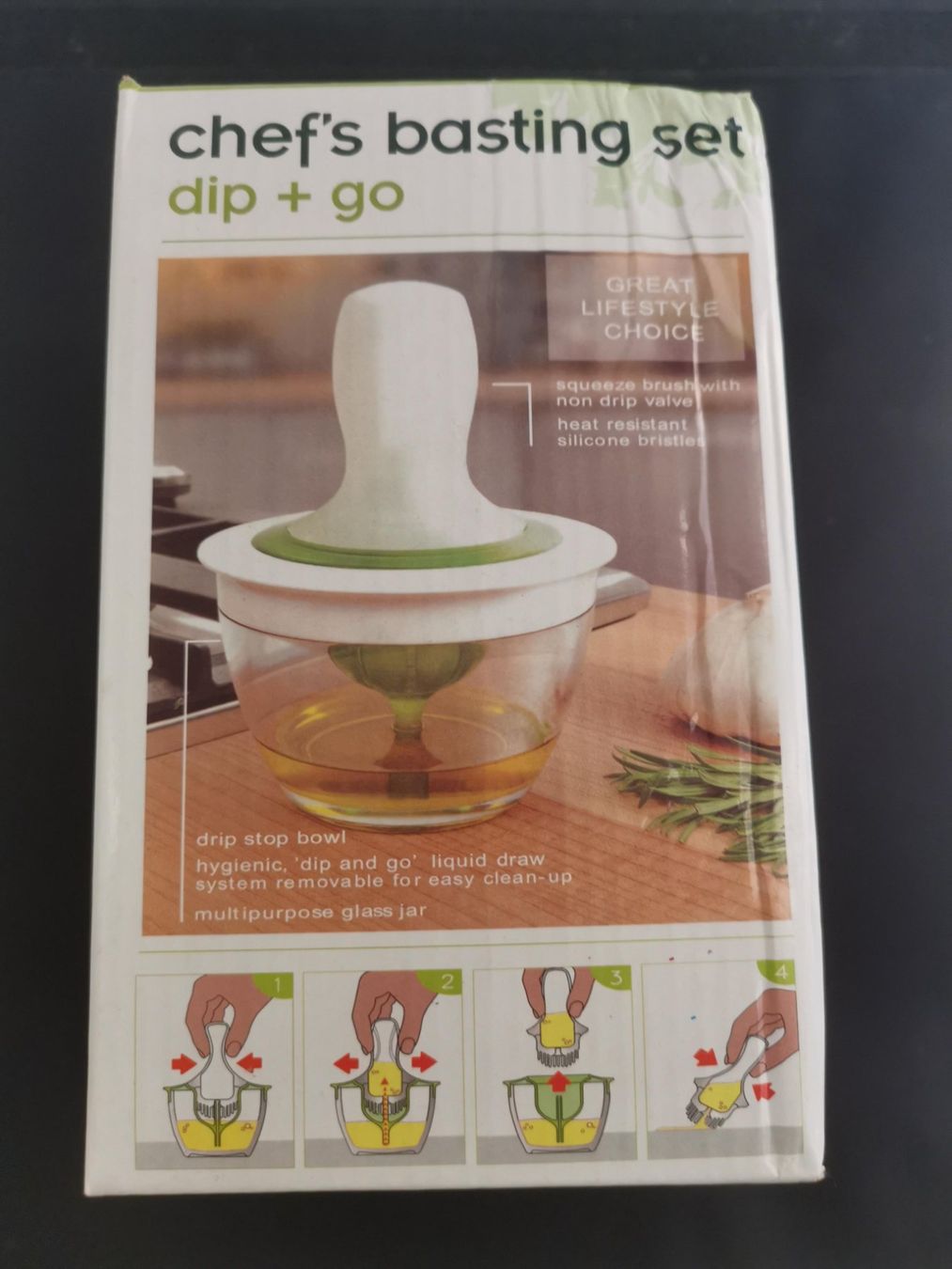 Elettrodomestici da cucina: Chef's Basting Set "Dip + Go" - Neu & Originalverpackt! – Nuovo e nell'imballaggio originale da Goldach venduto da Top-Shops