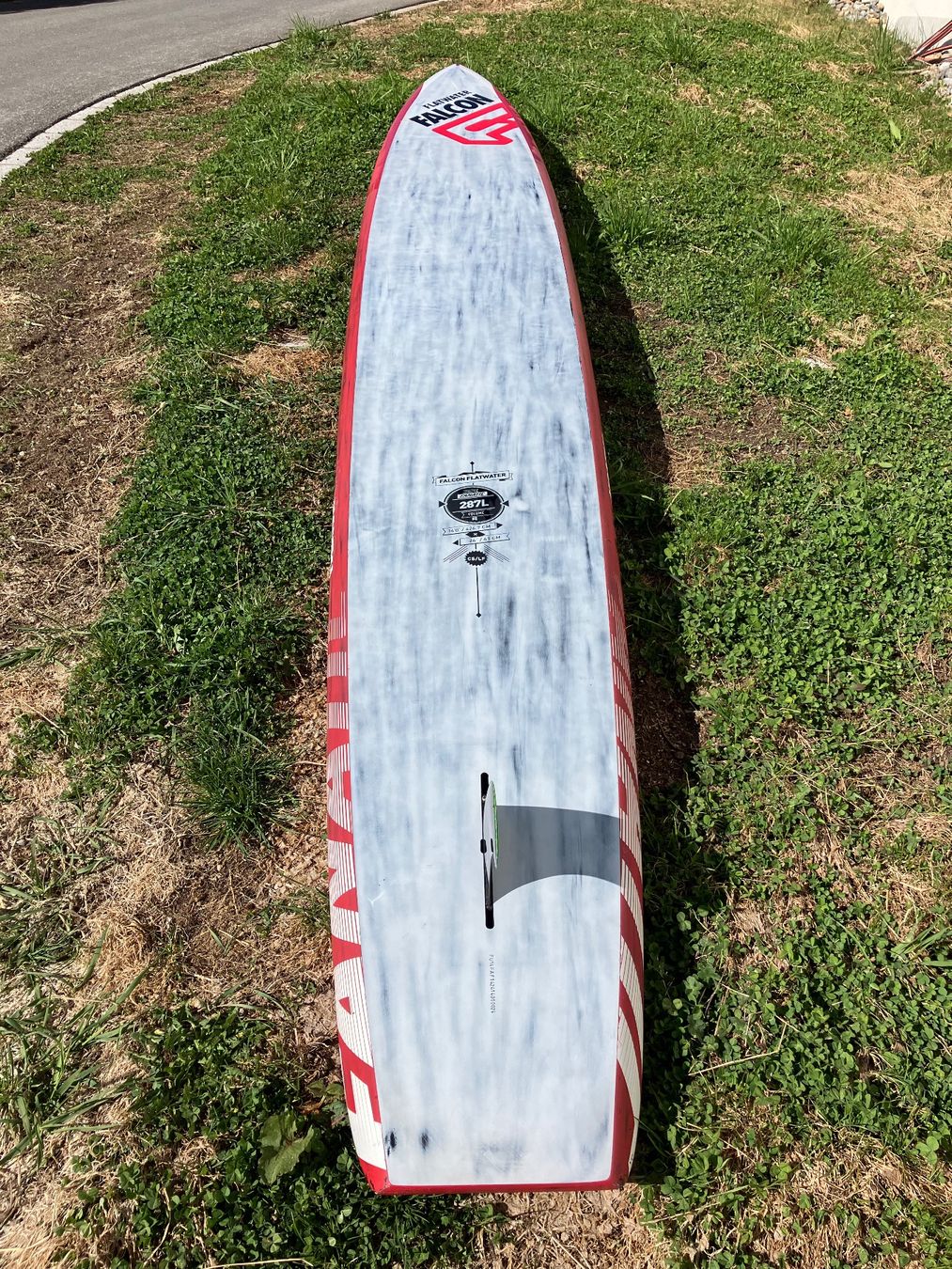 Surfboards & Schwimmbrette: Stand Up Paddle Falcon Flatwater 14' Race-Hardboard – Gebraucht aus Davos Clavadel von panorama01 5