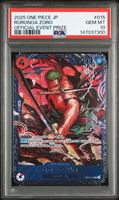 Zoro ST21-015 Top Prize Event  PSA10 One Piece card game