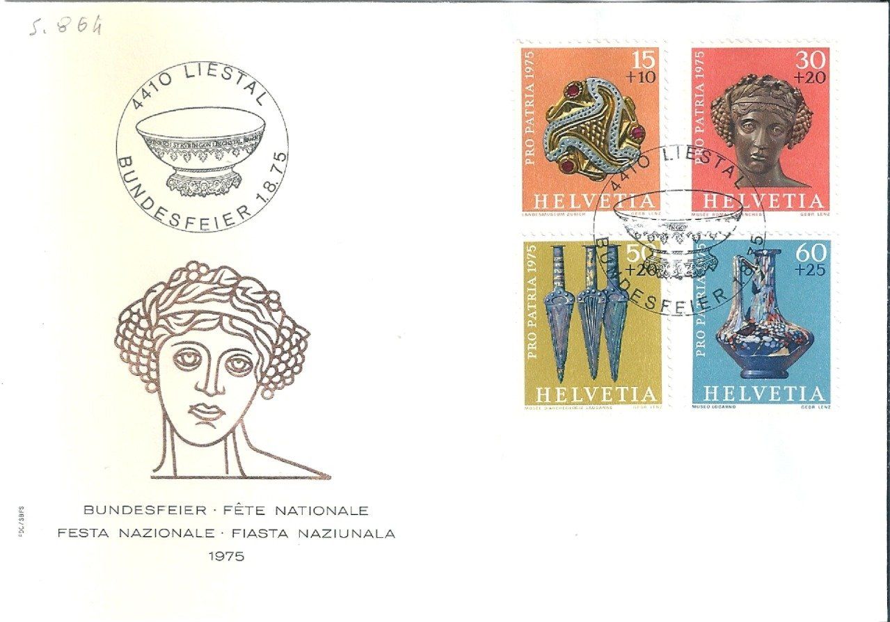 Tutti i francobolli: P.P. 1975 sur lettre – Usato da Belmont-Lausanne venduto da ZarRomanoff