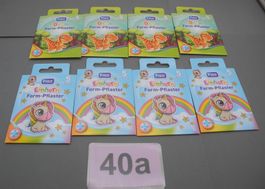 10 Pack Kinderpflaster Dino u. Einhorn, Nr. 40a