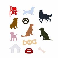 Neues Stanzschablonenset Hunde