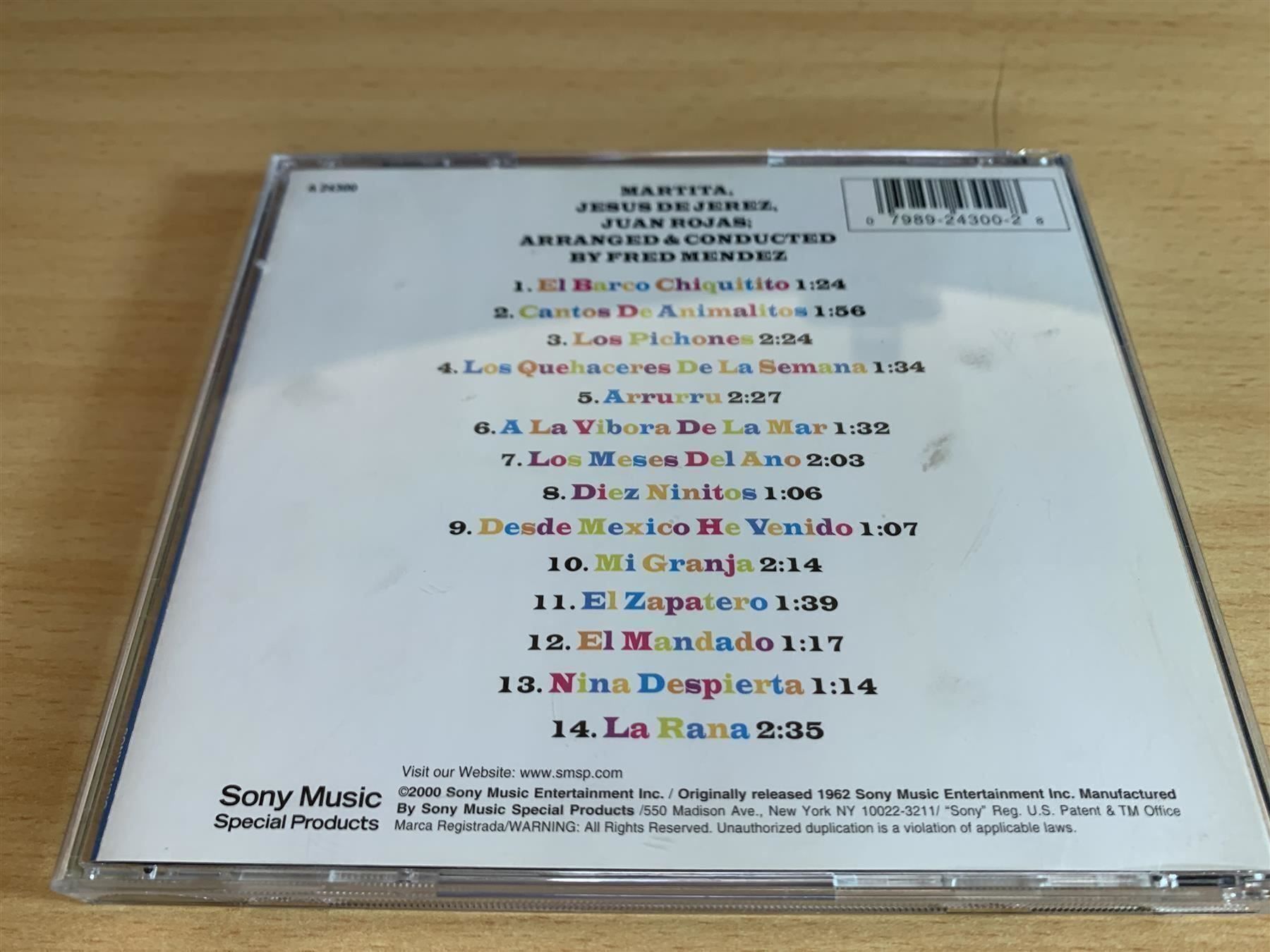 CD: Songs In Spanish For Children – Usato da Rikon im Tösstal venduto da Alpenmutz 1