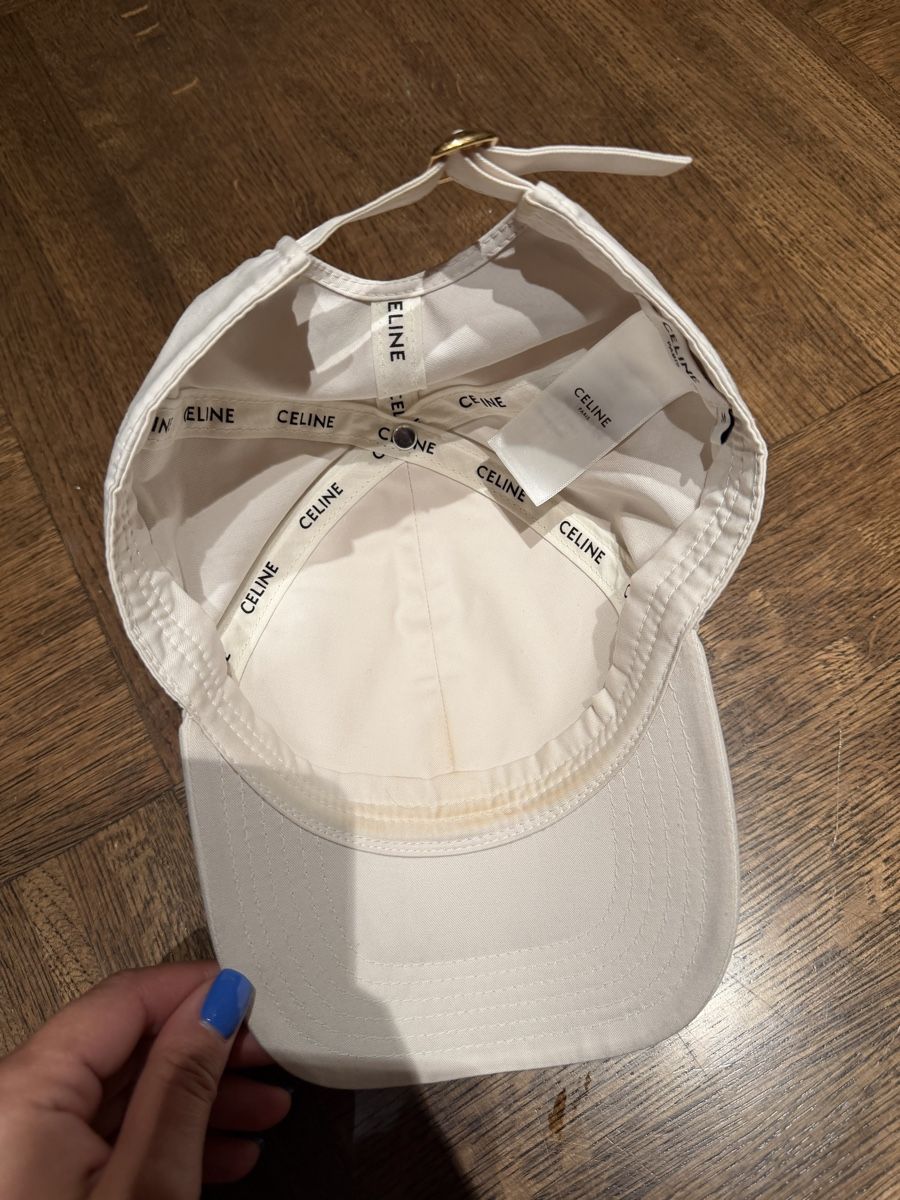 Celine Copricapi, berretti & cappellini: Celine Baseball Cap Triomphe – Nuovo (secondo la descrizione) da Geneve venduto da kar_wq5h 1