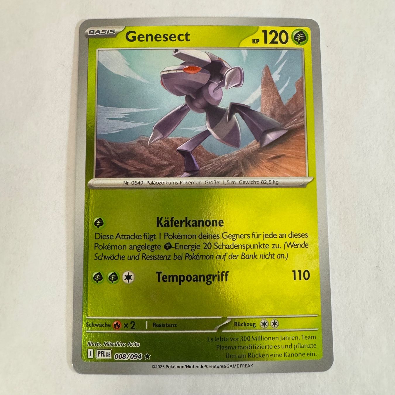 Pokémon Carte collezionabili: Pokémon PFL - Genesect - 8 / 94 - DE – Nuovo (secondo la descrizione) da Staad SG venduto da miaCards