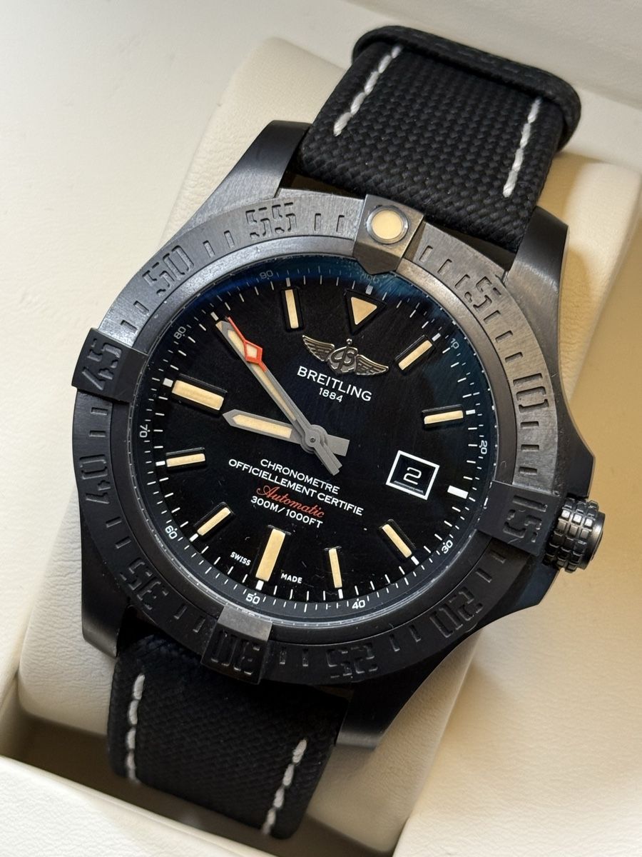 Breitling Orologi: Breitling Avenger Blackbird – Usato da Zürich venduto da watchdealer-24