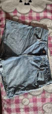 Jeans Shorts Damen hellblau Grösse 36