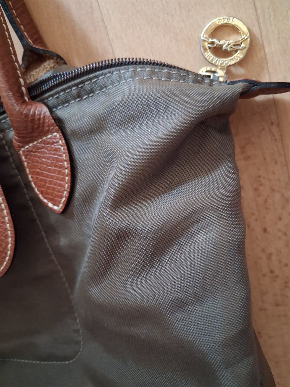 Longchamp Borse da donna: Longchamp Tasche Khaki – Usato da Wetzikon ZH venduto da med_2y76 4