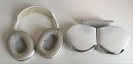 Apple AirPods Max 1 Kopfhörer silber mit Case gebraucht