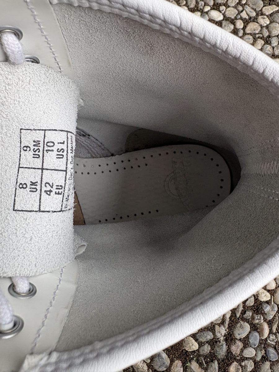 Dr. Martens Herrenschuhe: Dr. Martens weiss – Gebraucht aus Rombach von akiromay 2