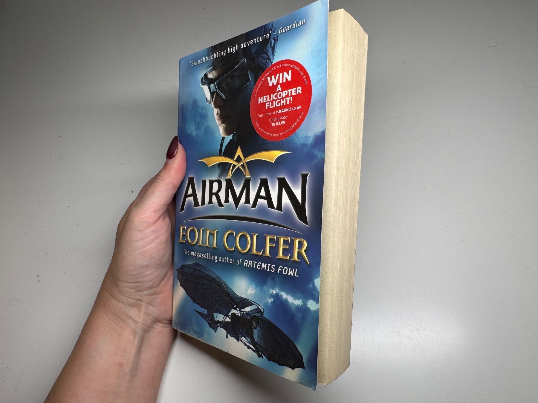 Libri: NOVEL: Eoin Colfer, Airman – Usato da Grosswangen venduto da English_books 1