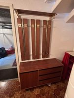 Vintage Garderobe mit Schuhschränkli