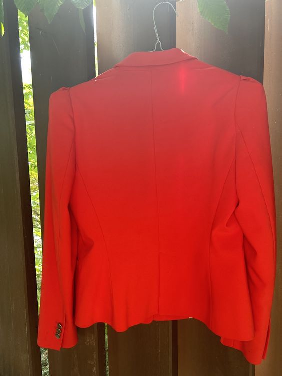 Zara Giacche: Zara Basic bright red blazer, size L, like new condition! – Nuovo (secondo la descrizione) da zurich venduto da sel_tvq7 2
