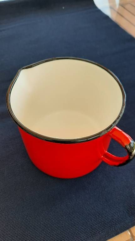 Caraffe: Antiker Krug emailliert – Usato da Giswil venduto da aethra 4