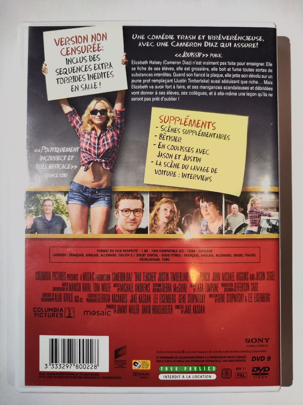 Tous les DVDs: DVD - Bad Teacher – D'occasion à Commugny par Teksen 1
