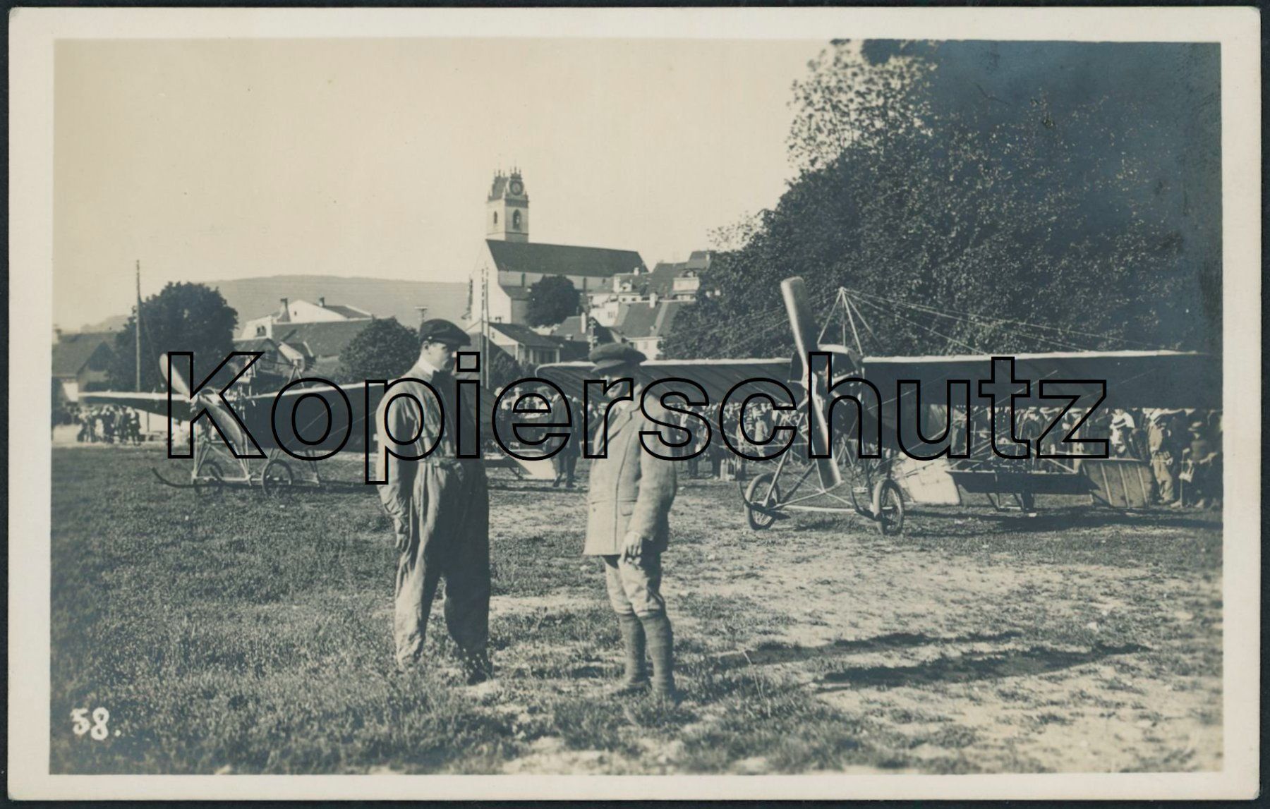 Ansichtskarten: AGS Aarau - Flugzeug - Flugtag 1912 – Neu (gemäss Beschreibung) aus Schindellegi von leecollect