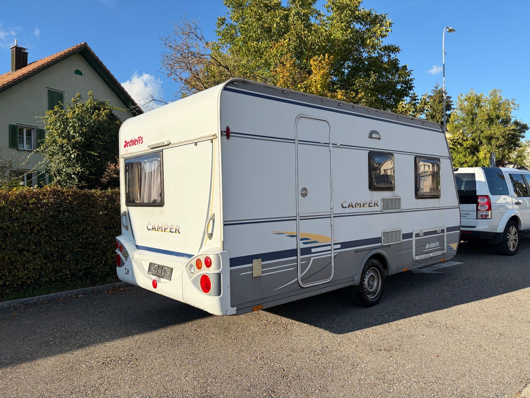 Dethleffs Véhicules de camping: Wohnwagen DETHLEFFS EF2 / frisch ab MFK – D'occasion à Reinach AG par aut_9lmm 2