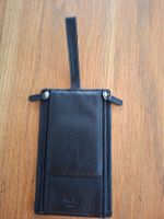 Schwarze Picard Leder Handytasche, neuwertig, Top Zustand!