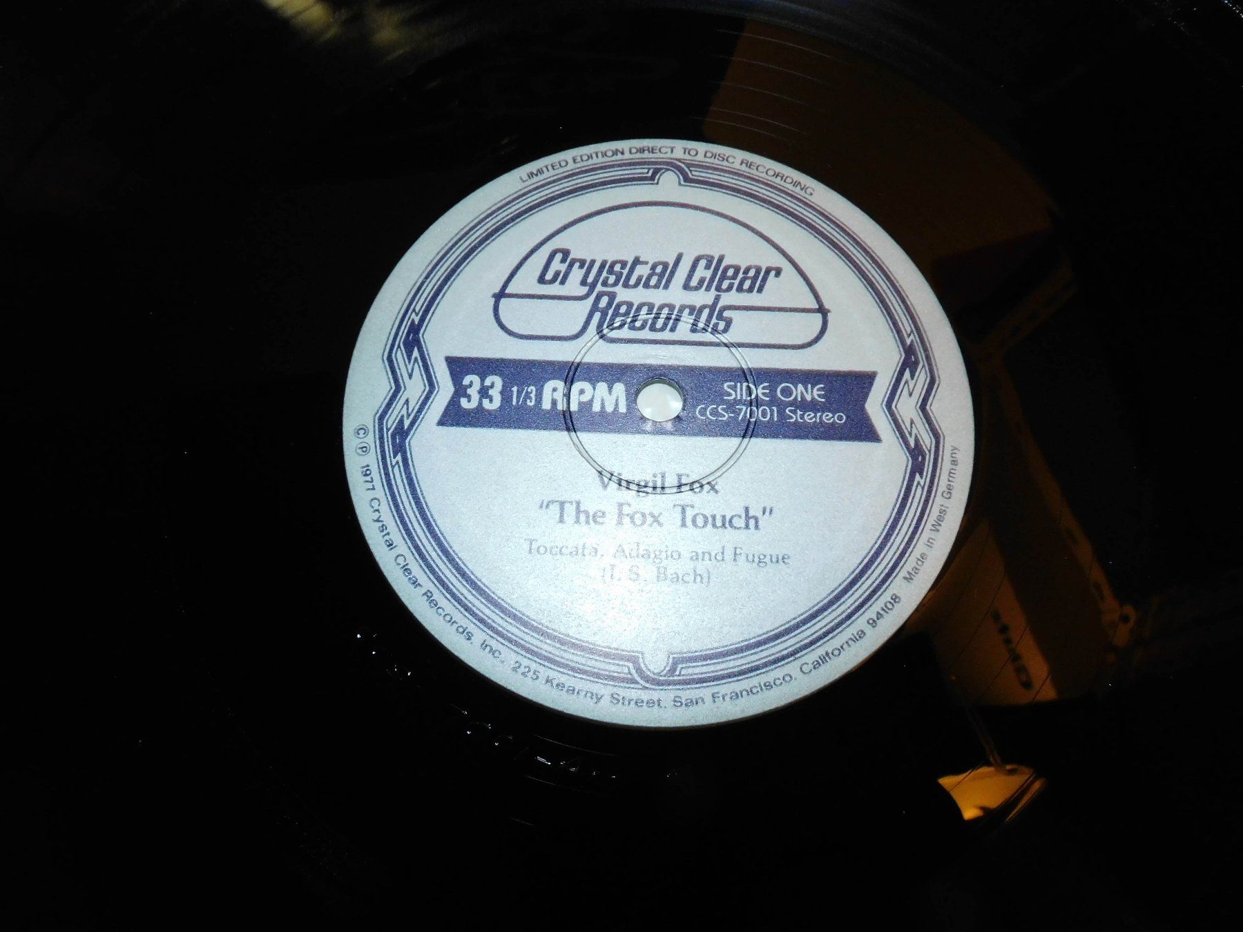 Schallplatten: Neue Fundschätze Lp - Virgil Fox 1977    Lp – Gebraucht aus Sursee von 76 4
