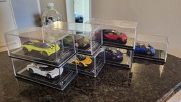7 Hochwertige Modellautos 1:64, Bughatti, Pagani und mehr