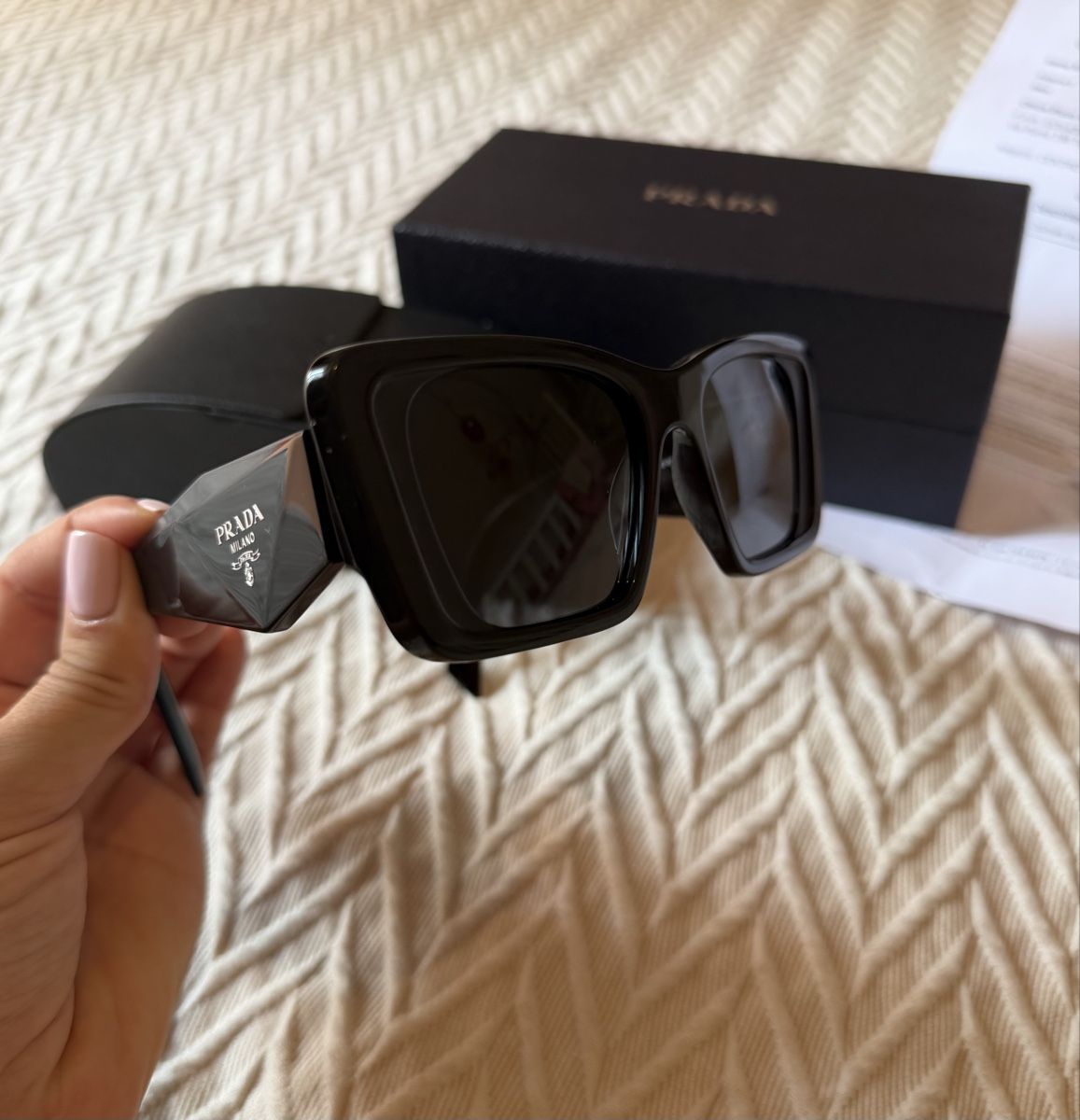 Prada Brillen & Gläser: Prada occhiali da sole  – Neu (gemäss Beschreibung) aus Bironico von cat_wj67 2