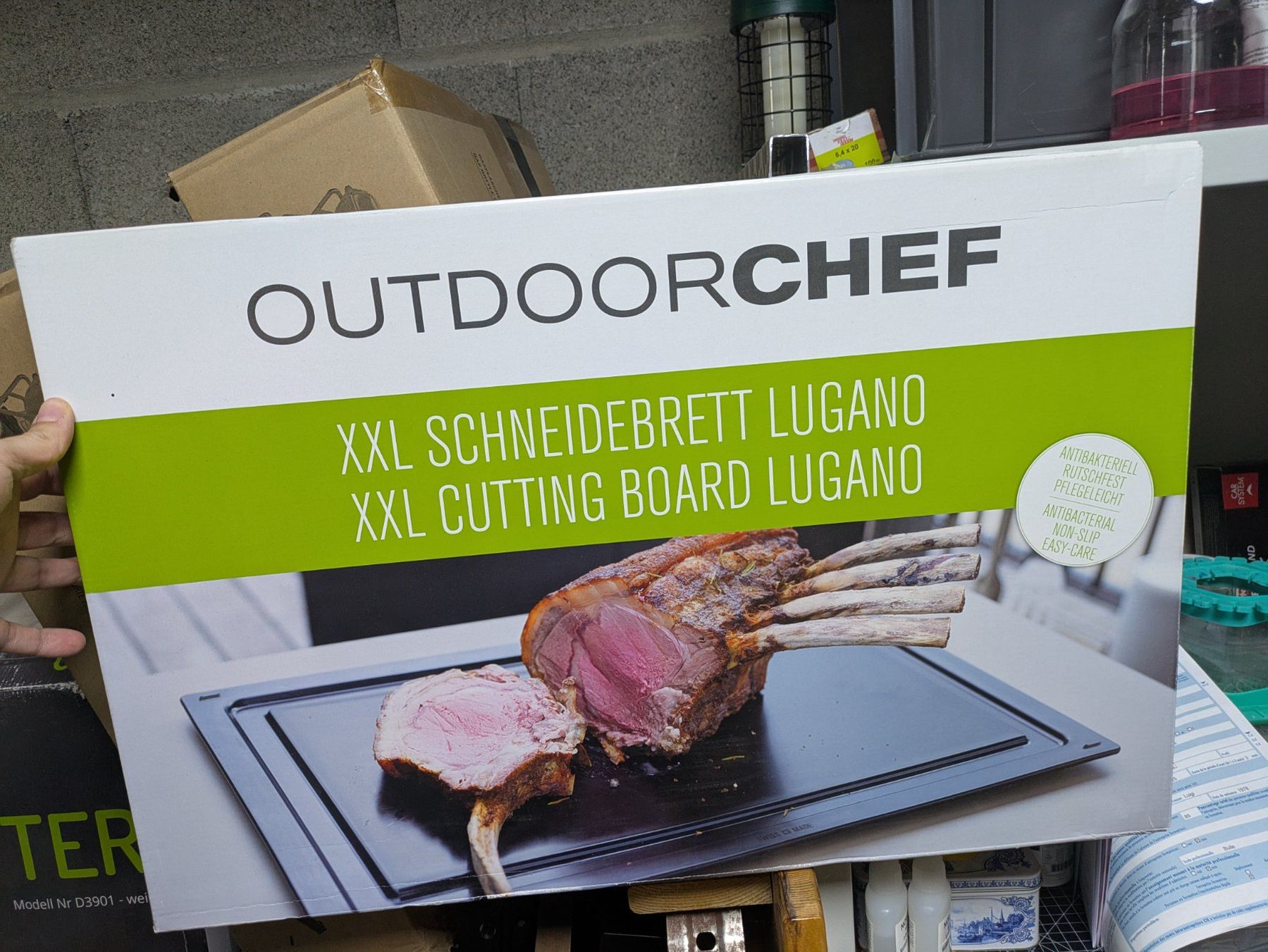 Outdoorchef Griglie: Outdoorchef - Lugano Cutting board – Nuovo e nell'imballaggio originale da Matran venduto da Taragor