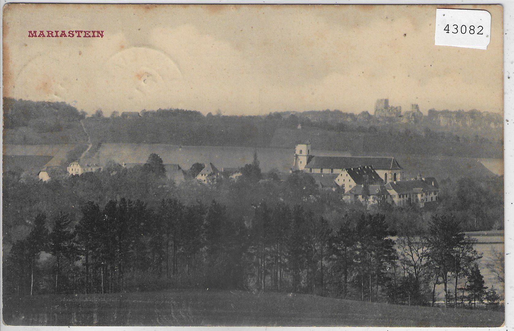 Cartoline postali: Mariastein - Generalansicht – Usato da Ettingen venduto da Kartenplanet