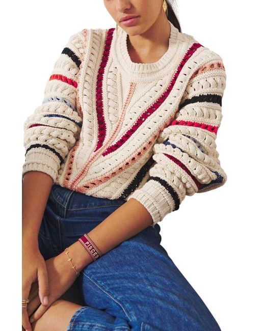 Ba&Sh Maglioni & Felpe: BA&SH Gardy Crochet Knit Pullover Sweater – Usato da Münchenstein venduto da B771 2