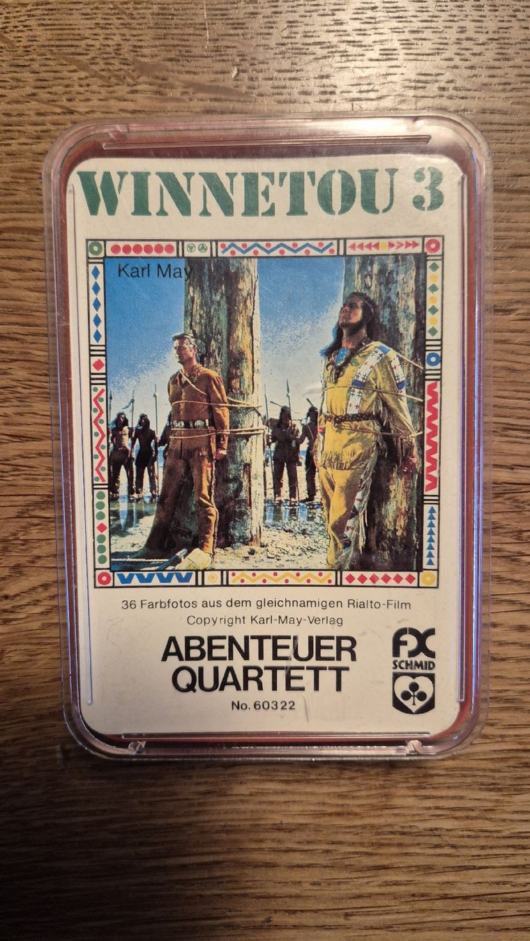 Giochi: Winnetou Quartett Spiele Set 1-3 – Usato da Klingnau venduto da hae_j9k9 3
