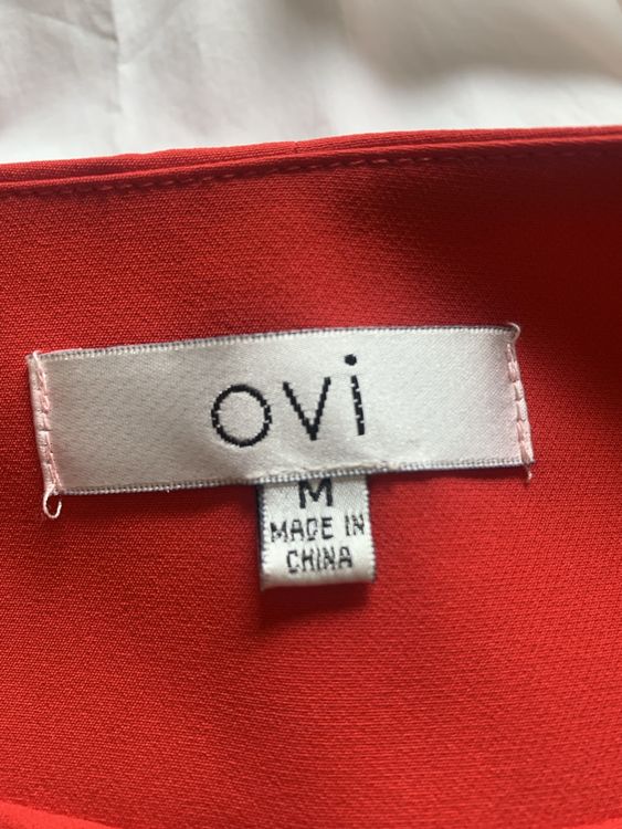 Giacche: OVI Blazer Jacke rot Gr. M, Kurzblazer offen elegant – Nuovo (secondo la descrizione) da Regensdorf venduto da secondchancefashion 4