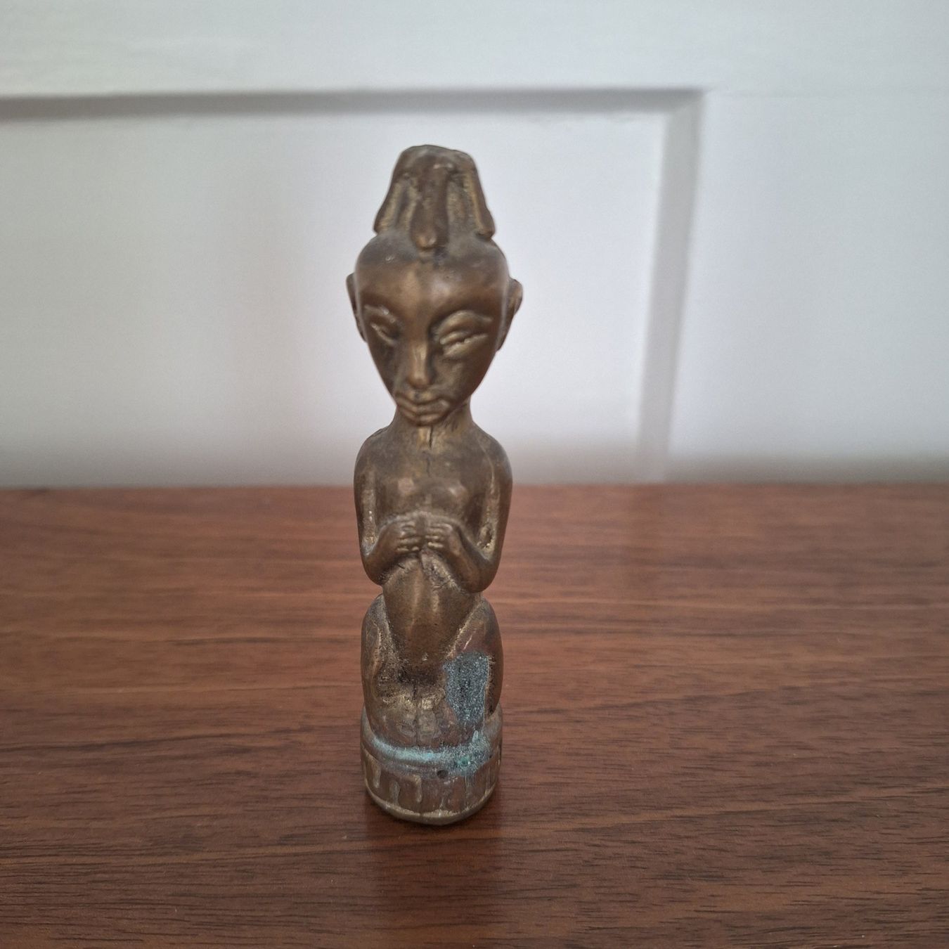 Sculture & Statue: Versand möglich! Evtl. Bronze + afrikanisch? Hübsche Figur – Usato da Winterthur venduto da Goldpipau