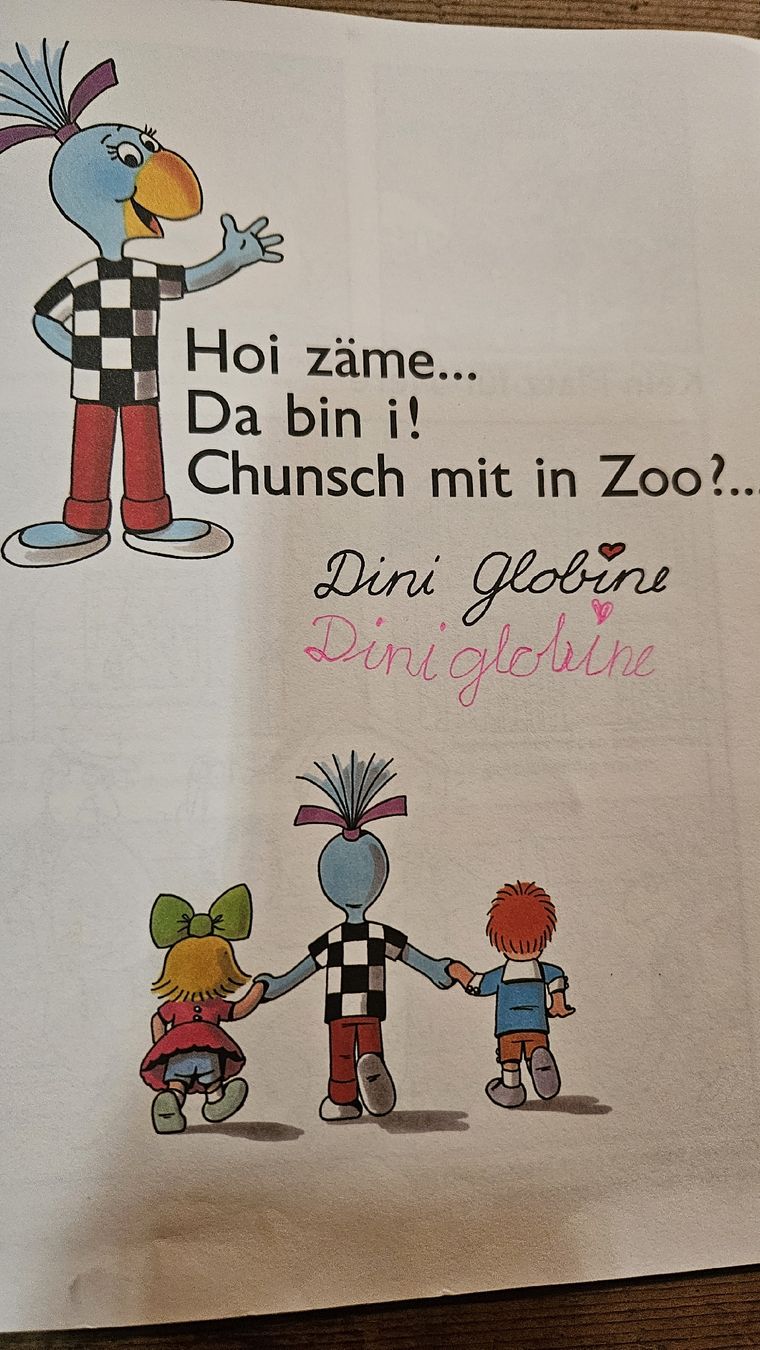 Libri: Globi Buch "Globine im Zoo" – Usato da Schwanden Sigrisw venduto da Pumuckel27 2