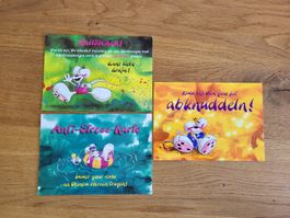 Diddl alte vintage Postkarten Set Nr. 39-e, 50-d, 76 Rarität