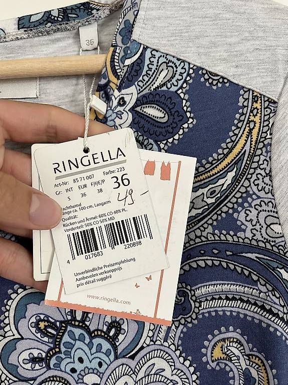 Vestiti: Homewear Kleid langarm Gr. 36/S – Usato da Zürich venduto da cel_cw9k 4