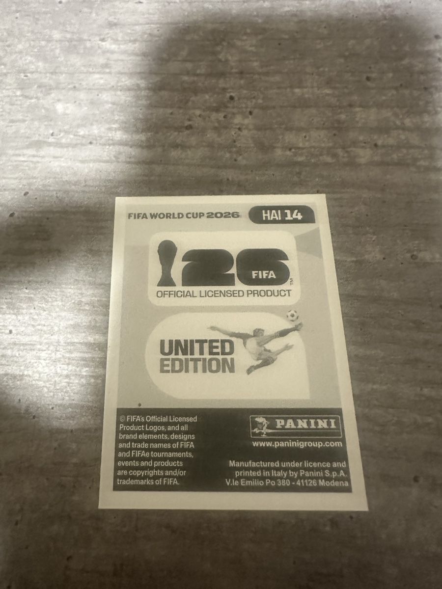 Panini Carte collezionabili: HAI 14 , FIFA WORLD CUP 2026 PANINI  – Nuovo (secondo la descrizione) da Frauenfeld venduto da 1PegPeg1 1