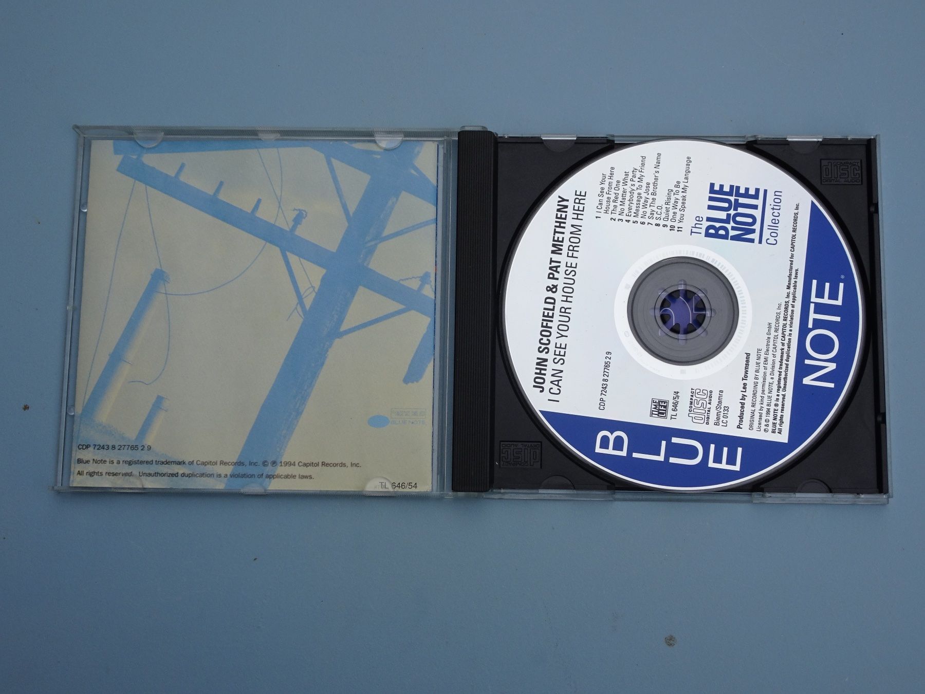 CD: John SCOFIELD - Pat Metheny - Blue Note – Usato da Basel venduto da Kornblumen 2
